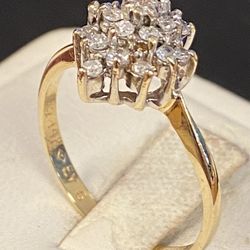 Diamond Gold Ring 