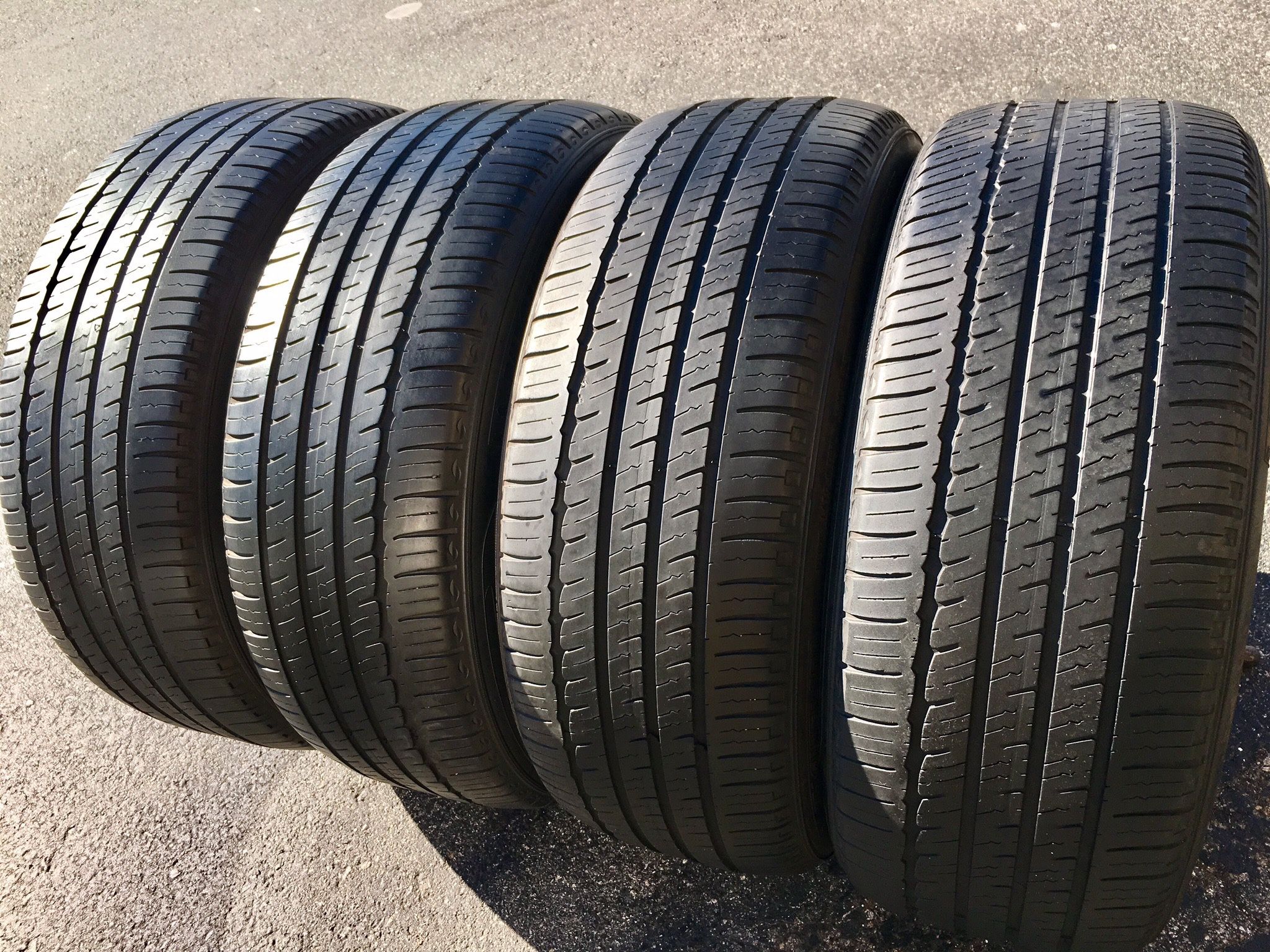 225 50 17 USED 225/50R17 Michelin PRIMACY MXM4 ZP Tires 225/50R17