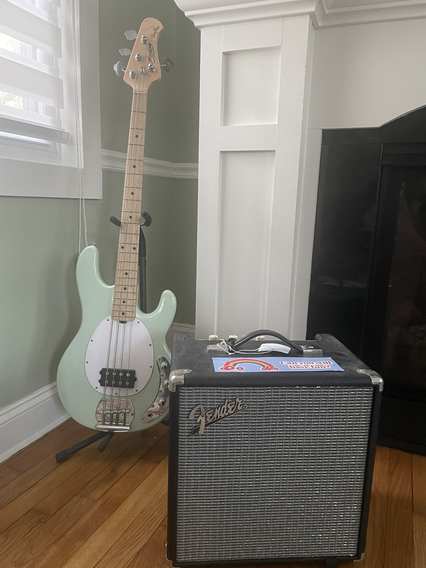 Bass Plus Amp. Used Once!