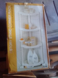 shelf for corner bathroom.