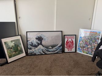 Framed artwork