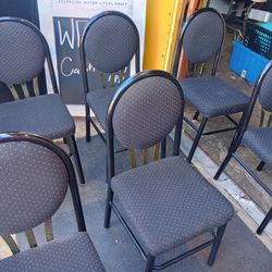 6: Metal Dining Room Chairs 🪑🪑🪑🪑🪑🪑