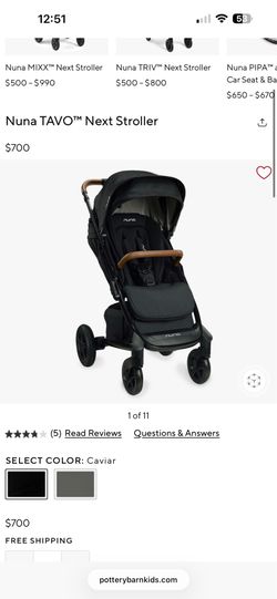 Nuna tavo stroller