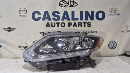 2014-2016 NISSAN ROGUE HALOGEN WITH LED DRL HEADLIGHT LEFT SIDE AFTER MARKET