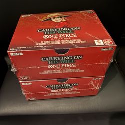 One Piece OP-13 Carrying On His Will BRAND NEW SEALED