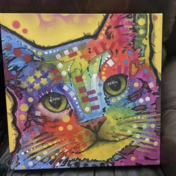 Cat Canvas Art