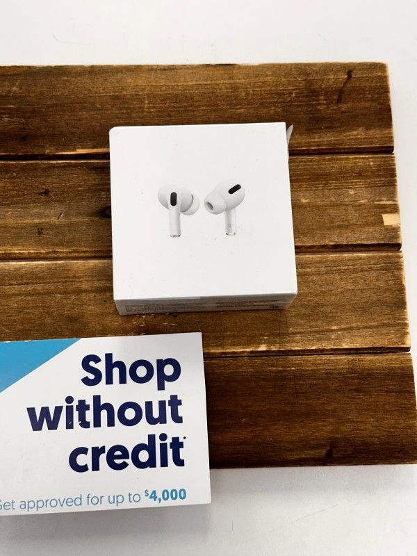  Apple Airpods Pros Bluetooth Earbuds - Pay $1 Today To Take It Home And Pay The Rest Later! 