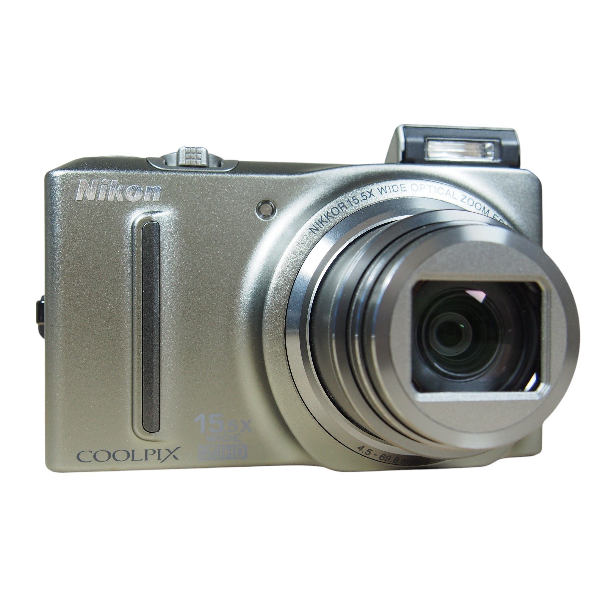 Nikon Coolpix S9050 12.1MP Digital Camera Bundle Silver w/Charger + Battery EUC Comes with: Camera Charger Battery Wrist Strap *Very Clean *Guaranteed