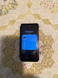 Blue iPhone 6s cell phone case. Brand new still in package. The front is practically transparent so you can always