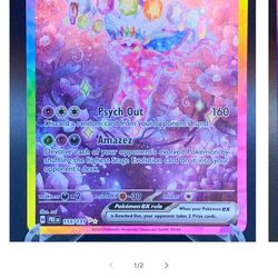 Espereon EX Pokemon Card