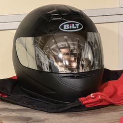 Motorcycle Helmet With Bag