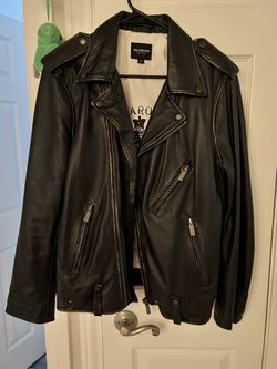 Bolongaro Leather Jacket XS Mens