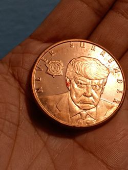 Rare 1 Oz Trump Copper 