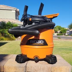 RIDGID 16 Gallon 6.5 Peak HP NXT Shop Vac Wet Dry Vacuum with Detachable Blower