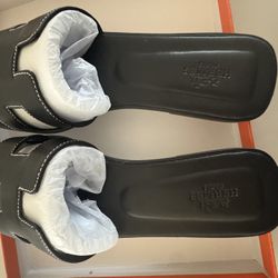 Hermes Sandals Size (37) US 6.5