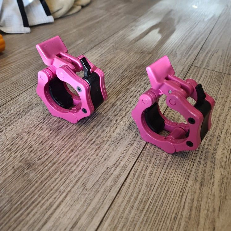 Barbell Clamp Collars Quick Release