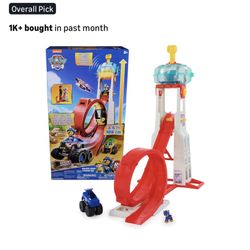 PAW Patrol Rescue Wheels Super Loop Tower HQ Chase Action Figure Toy Truck Kids Toys