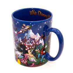 Walt Disney World Disney Parks New Blue Coffee Cup Mug Storybook