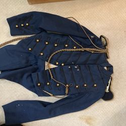 Vintage antique old Civil War era US Military uniform jacket tunic Captain Real