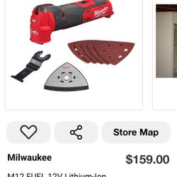 Milwaukee
M12 FUEL 12V Lithium-Ion Cordless Oscillating Multi-Tool (Tool-Only)