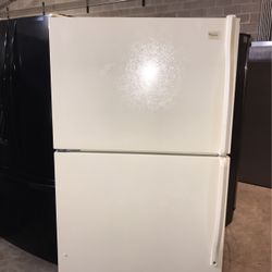 Whirlpool  Baige Refrigerator  Top Freezer 