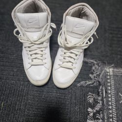 Nike Blazer Mid '77 Jumbo white leather sneakers US 10