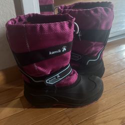 Size  Two Kamik Snow Boots 