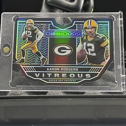 2021 Aaron Rodgers 34 OUT OF 35 Card