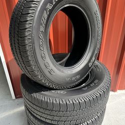 255-75-17=Used GOODYEAR WRANGLER  Great condition Balance& installation included $280 set