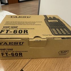 YAESU Dual Band FM Transceiver
