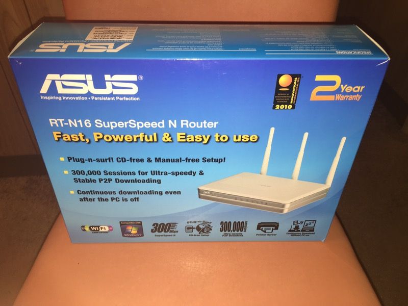 ASUS RT-N16 superspeed N Router