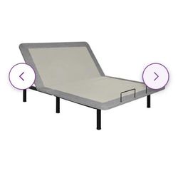 Adjustable Bed Base W/Bed Frame!