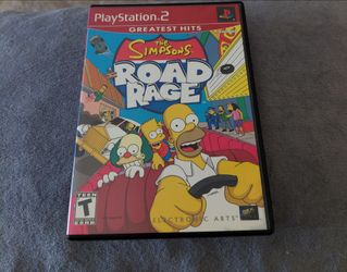 The Simpsons Road Rage greatest hits for Sony Playstation 2 PS2