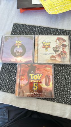 Brand new factory sealed Taylor swift Toy Story 5 limited edition cds 💿 sold out full set