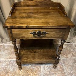 Elegant Wood Nightstand