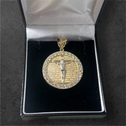 10K Religious Pendant