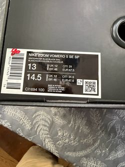 Nike Zoom Vomero 5 SE SP Size 13