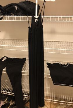 Black long dress