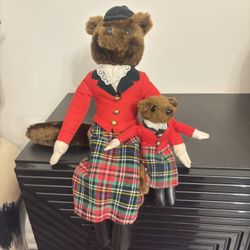 Mrs Fox Shelf Sitter