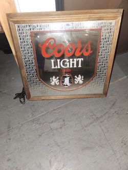 Adolph Coors Light Bar Accessories