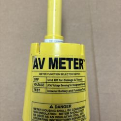 Bierer AVIREA 0-500kV Phase to Phase, Audible-Visual Voltage Detector, AV Meter