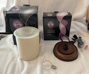 Scentsy Lampshade Collection Linen Shade Wax Warmer