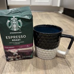 Starbucks Mug With Starbucks Espresso Roast