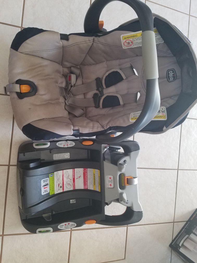 Chicco car seat and base