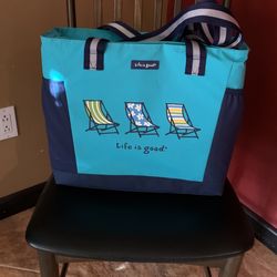 Picnic Insulated Bag (large)! Two Side Pockets. By Co. Life Is Good