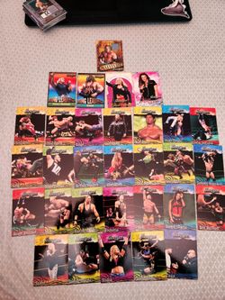 Vintage 2003 Fleer WWE Aggression Wrestling Cards