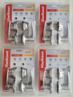 Kwikset Delta Smartkey Door Lock Sets 