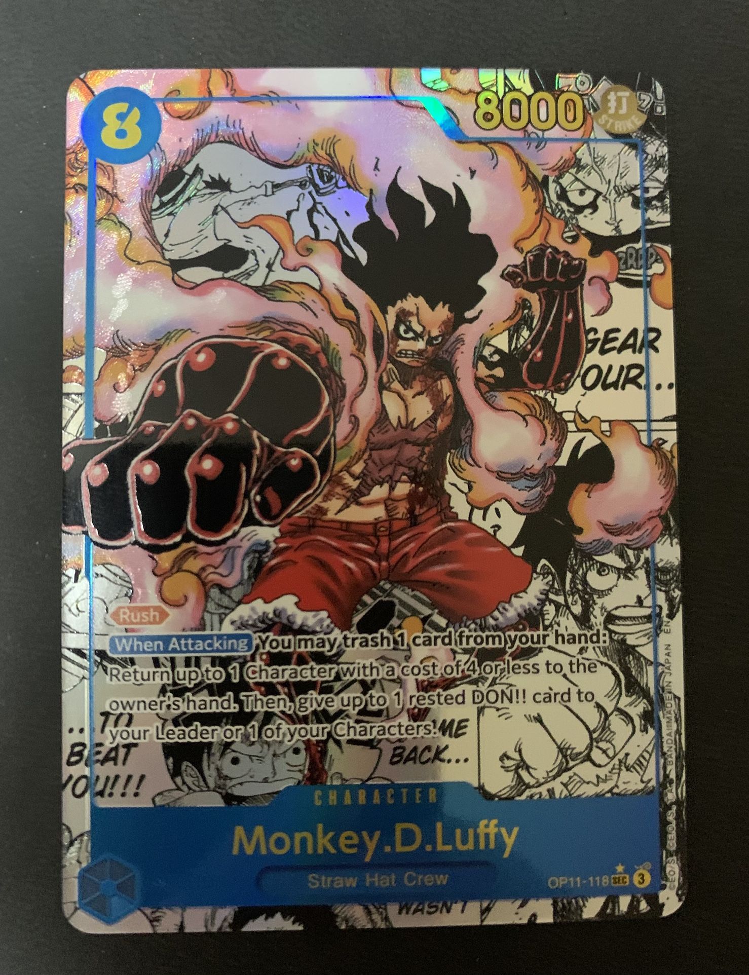 One Piece Luffy Manga Op11
