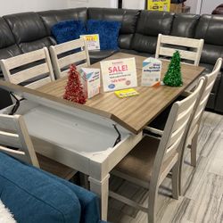 BEAUTIFUL JESSICA DINING TABLE SET!$599!*SAME DAY DELIVERY*NO CREDIT NEEDED*EASY FINANCING*HUGE SALE*