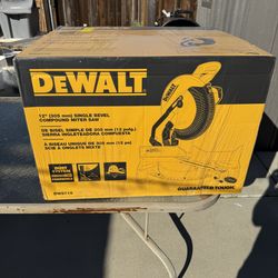 Dewalt 12” Miter Saw